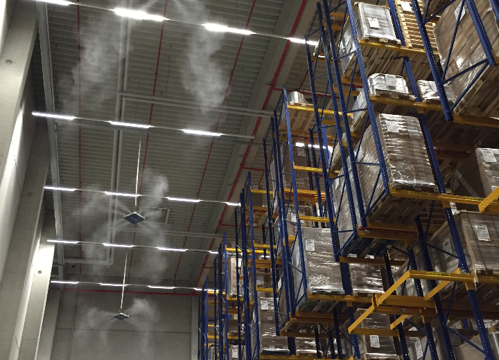 Condair Vita Power – high-pressure humidifier for industrial environments